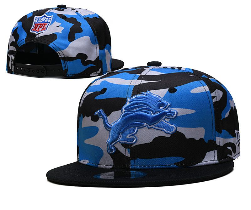 2022 NFL Detroit Lions Hat TX 07121->->Sports Caps
